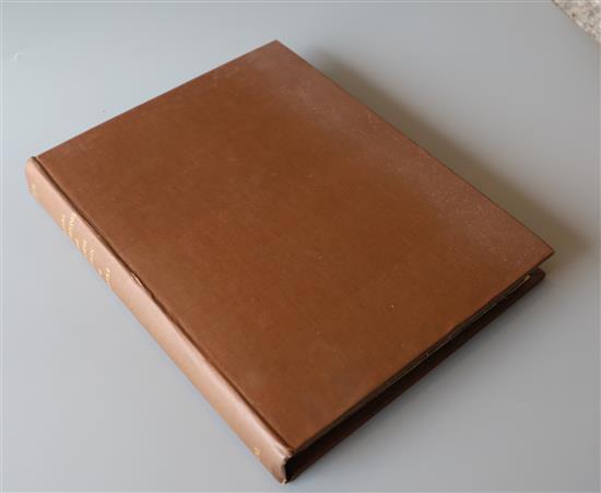 Clarke, Edward - Letters Concerning the Spanish Nation ..., qto, rebound brown cloth, library stamps to